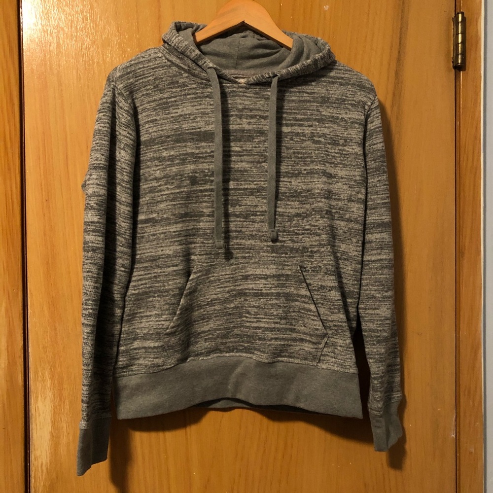 Grey Pullover Hoodie